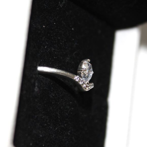 Pandora Sterling Silver Classic Wishbone Ring Size 8.5 - Picture 3 of 7